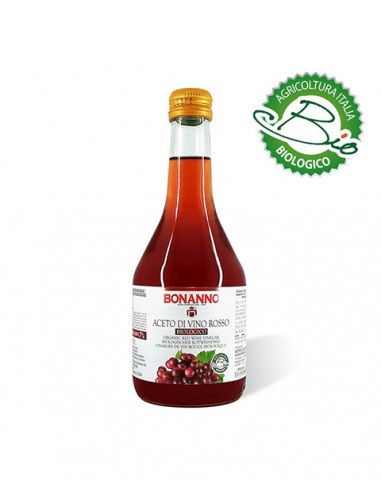 Organic red wine vinegar 50 cl Acetificio Bonanno