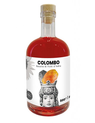 Colombo Rosolio aus Kaktusfeigen 10 cl Distillerie dell'Etna