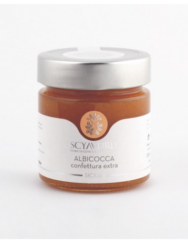 Confiture d'abricots extra 250 gr Scyavuru