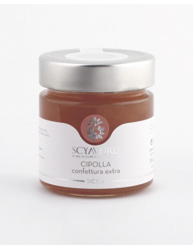 Confiture d'oignons extra 250 gr Scyavuru