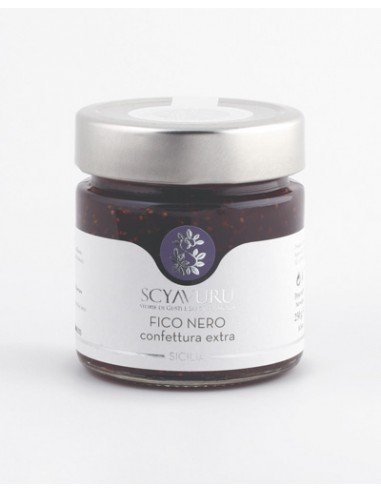 Confiture extra de figues noires 250 gr Scyavuru