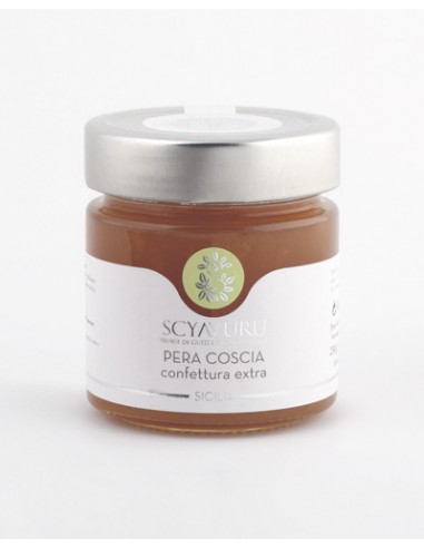 Confiture extra de poire Coscia 250 gr Scyavuru