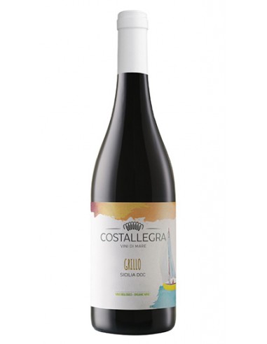 Costallegra Organic Wine Grillo Sicilia DOC 75 cl Baglio Oro