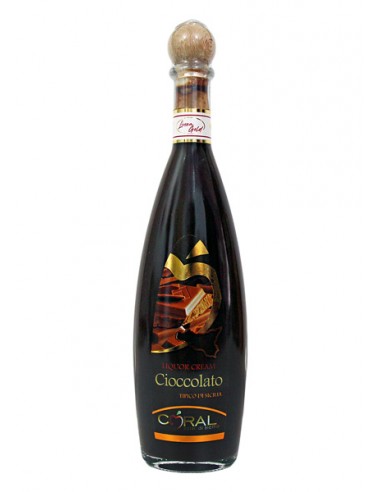 Chocolate liqueur cream 50 cl Coral Sorsi di Sicilia