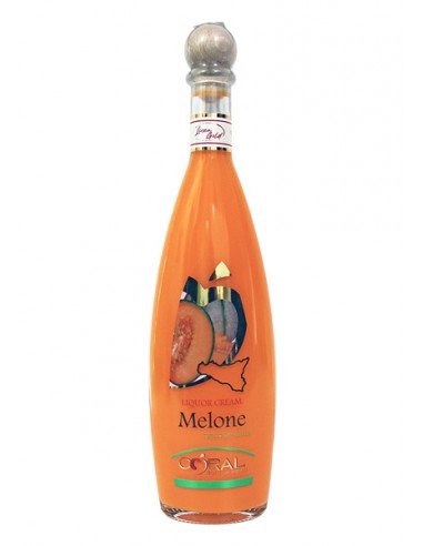 Licor de crema de melón 50 cl Coral Sorsi di Sicilia