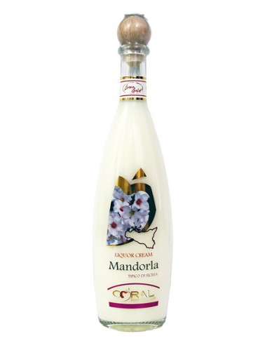 Almond cream liqueur 50 cl Coral Sorsi di Sicilia