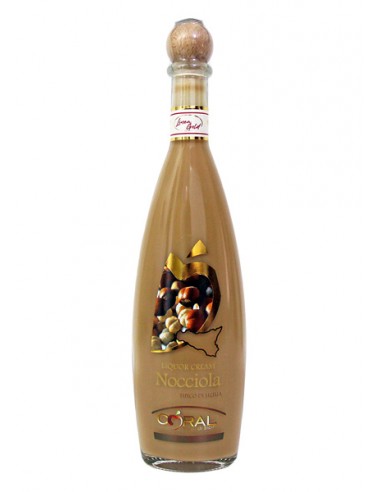 Crema di liquore alla Nocciola 50 cl Coral Sorsi di Sicilia