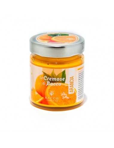 Crema de naranja 190 gr Bacco