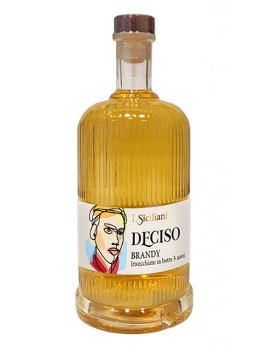 Brandy Décisif âgé de 5 ans 50 cl Distillerie dell'Etna