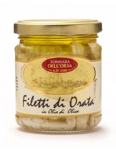 Filetti Di Orata In Olio Di Oliva 200 gr F. Mattina e C