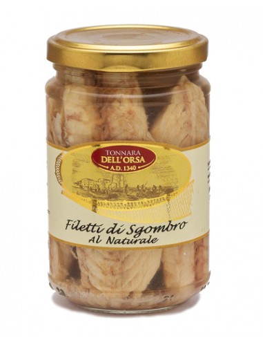 Filetti Di Sgombro Al Naturale 300 gr F. Mattina e C