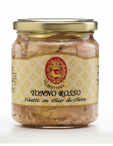 Filetti Di Tonno Rosso In Olio D Oliva 300 gr F. Mattina e C