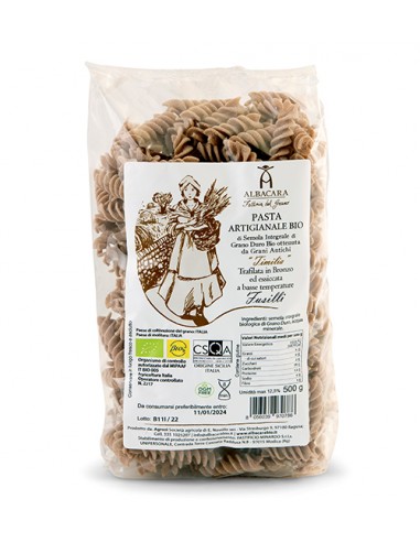 Fusilli integrales de albacara