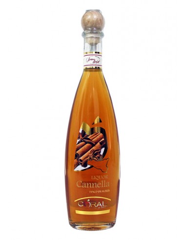 Cinnamon Liqueur 50 cl Coral Sorsi di Sicilia