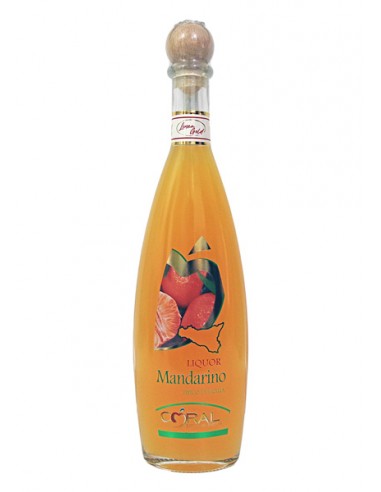 Licor de mandarina 50 cl Coral Sorsi di Sicilia