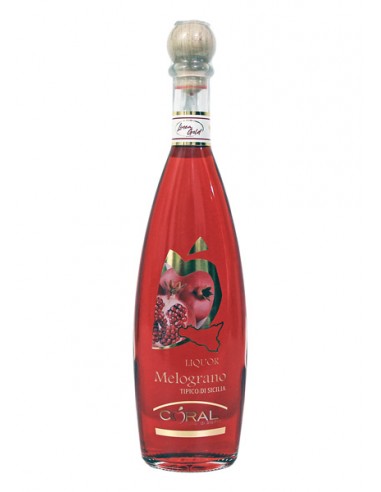 Pomegranate Liqueur 50 cl Coral Sorsi di Sicilia