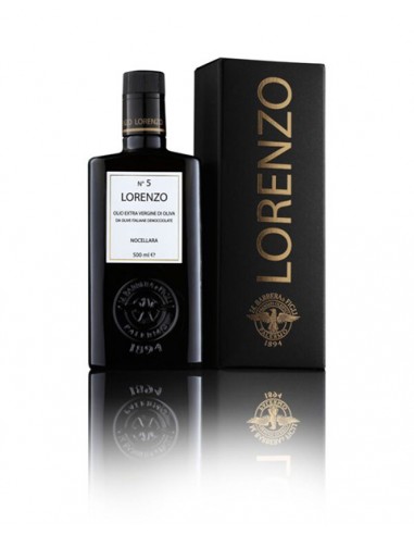 LORENZO N° 5 con GIFT BOX Olio EVO Monocultivar Nocellara Del