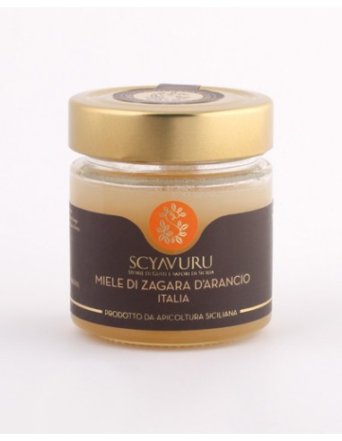 Miele di Zagara di Arancio 250 gr Scyavuru