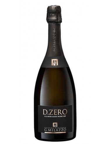 Milazzo D.Zero Rosé Pas Dosé Méthode Classique 75 cl Azienda