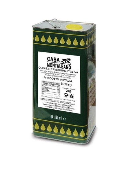 Aceite de oliva virgen extra Lata 5 lt Casa Montalbano