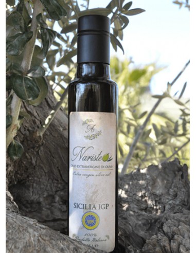 Huile d'olive extra vierge sicilienne IGP 25 cl Naristeo