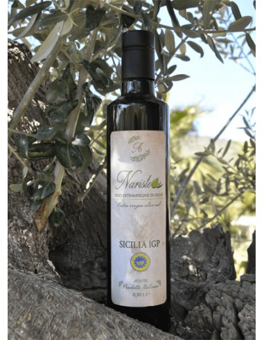 Huile d'olive extra vierge sicilienne IGP 50 cl Naristeo