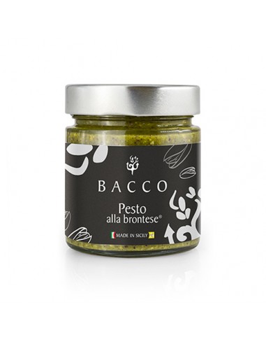 Pesto alla Brontese 80% 200 gr Bacco