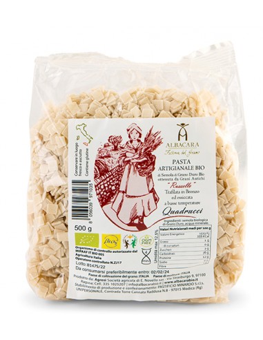 Russello Durum Wheat Semolina Quadrucci Albacara