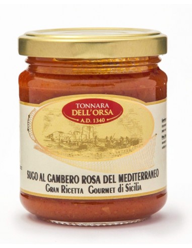 Mediterrane rosa Garnelensauce F.lli Mattina & C.