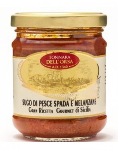 Swordfish and Eggplant Sauce F.lli Mattina & C.