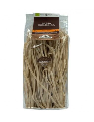 Tagliatelle Organic wholemeal durum wheat semolina pasta 500 gr