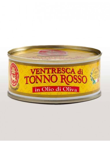 Ventresca Di Tonno Rosso In Olio Di Oliva 160 gr F. Mattina e C