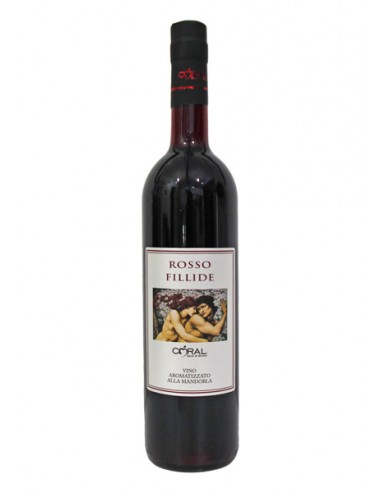 Rosso Fillide Vino Aromatizzato alla Mandorla 75 cl Coral Sorsi