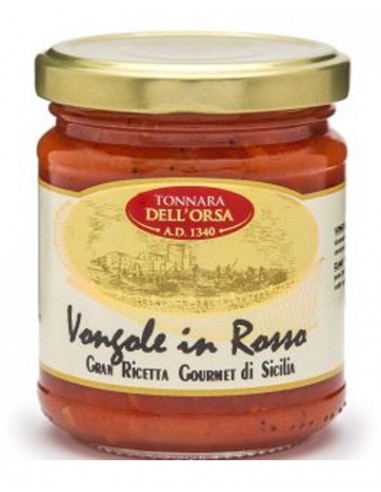 Vongole In Rosso 200 gr F. Mattina e C