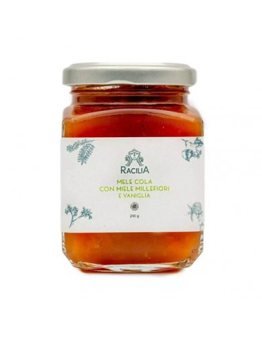 Cola apple jam with Millefiori honey and vanilla Racilia