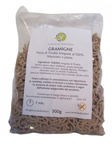 Timilia Gramigne Complet 500 gr Le Antiche Tradizioni