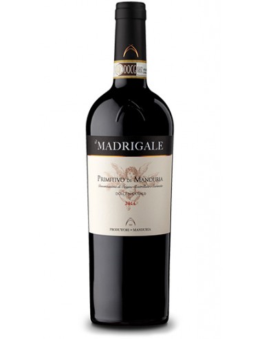 Madrigale Primitivo di Manduria Dolce Naturale DOCG 75 cl