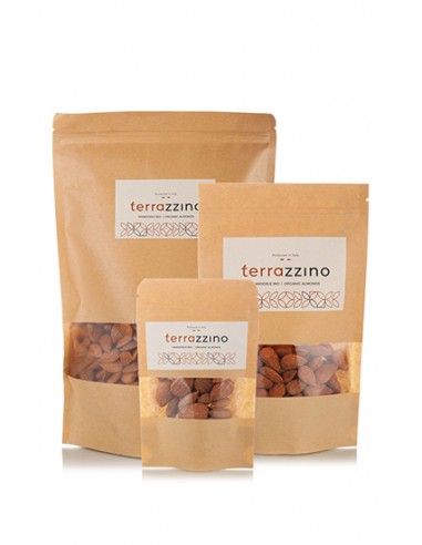 Tuono organic shelled almonds 500 gr Terrazzino