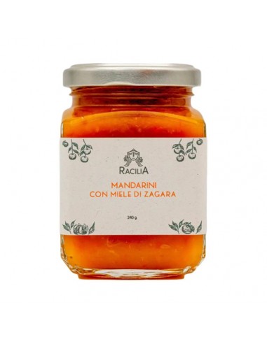 Confiture de mandarine au miel Zagara Racilia