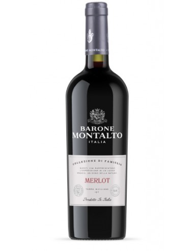 Merlot IGT Terre Siciliane 75 cl (Colección Familiar) Barone