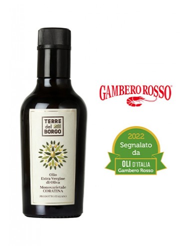 Olio EVO Monocultivar Coratina 25 cl Terre del Borgo