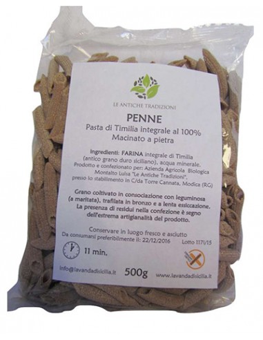 Timilia Penne Complète 500 gr Le Antiche Tradizioni