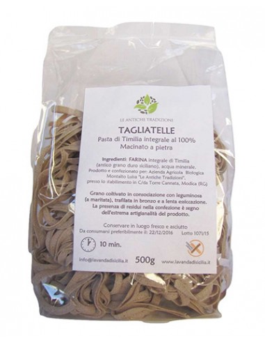 Tagliatelles complètes Timilia 500 gr Le Antiche Tradizioni