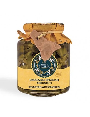 Cacòcciuli fendus rôtis Artichauts fendus rôtis 280 gr Antica