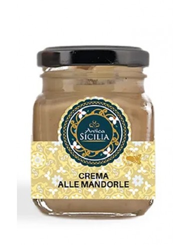 Cream with Sicilian Almonds 210 gr Antica Sicilia