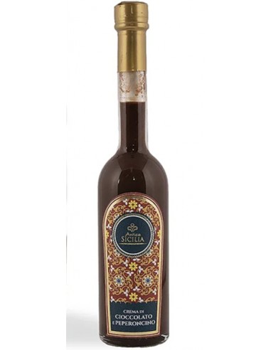 Chili pepper chocolate cream 10 cl Antica Sicilia