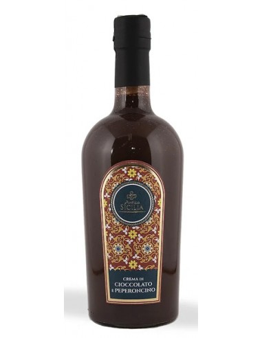 Crema di cioccolato al peperoncino 50 cl Antica Sicilia