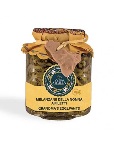 Melanzane della nonna a filetti 280 gr Antica Sicilia