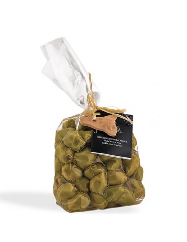 Olive farcite in salamoia 350 gr Antica Sicilia