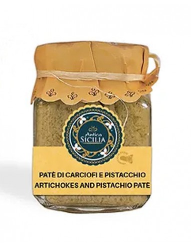 Pâté d'artichauts et pistaches 180 gr Antica Sicilia